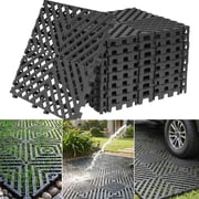 Interlocking Floor Tiles – EVA Shoe Cleaner Mat, Non-Slip Outdoor Shower Mat With Drainage Holes (120x180cm, Color E)