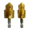 PPR Riser Step Drill Bit Set for PVC Pipe Thread Making Tools