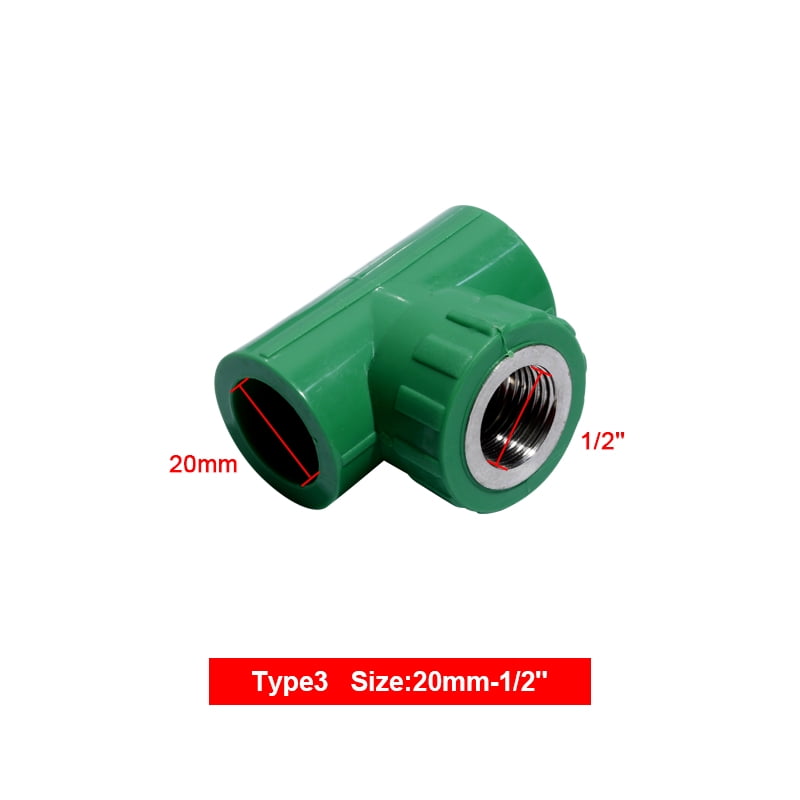 PPR Water Pipe Fitting Female Thread Water Supply Pipe Joint 20/25mm 1/ ...