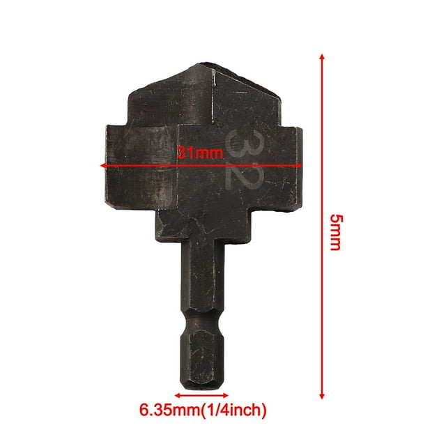 PPR lifting stepped Drill bit Hexagon shank water pipe connection tool