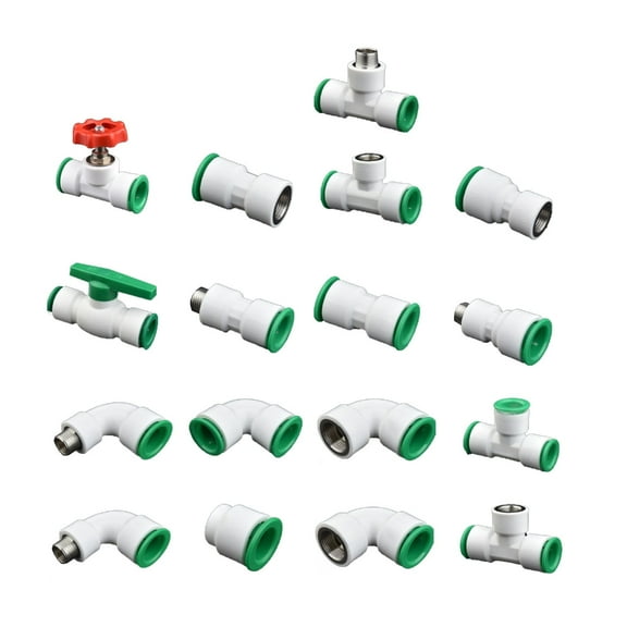 PPRQuick FittingRO Water Elbow Plastic Pipe Connector Hot-melt Free Quick Joint