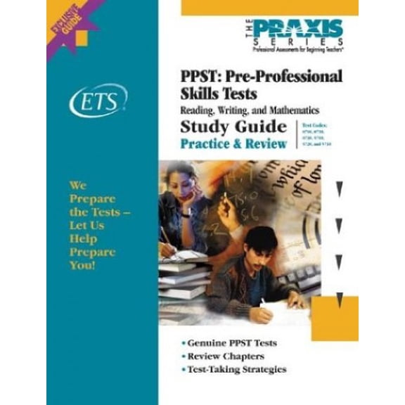 Pre-Owned Praxis PPST Study Guide 0710 0720 0730 5710 5720 5730 (Paperback) 0886852420 9780886852429