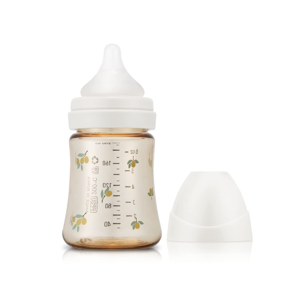PPSU Baby Bottle, BPA Free Safe Material Easy to Clean Reduce
