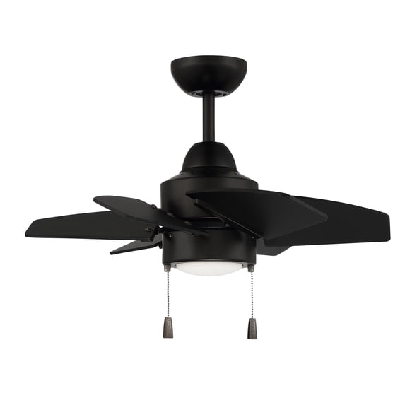 PPT24FB6 Craftmade Lighting Propel II - 24 Inch 6 Blade Ceiling Fan with Light Kit