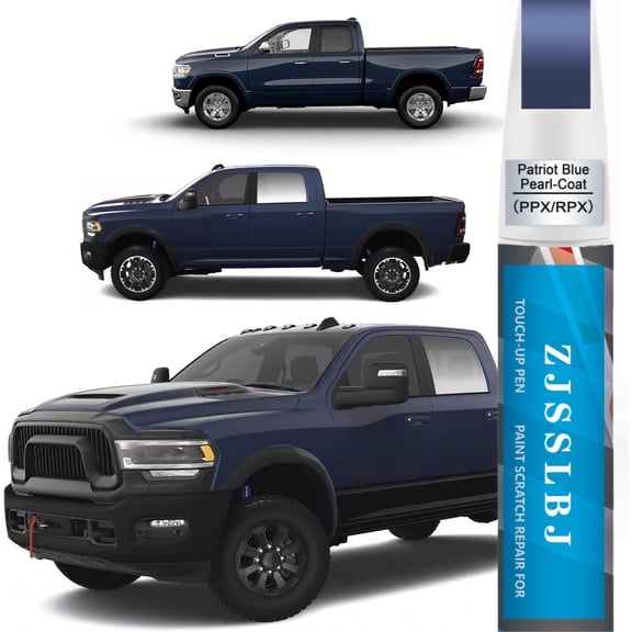PPX/RPX Patriot Blue Touch Up Paint for Dodge, DIY Car Paint Scratch Repair Kit, Automotive Paints, Quick & Easy Fix Scratch Repair for RAM Promaster/1500/2500/3500/4500/5500