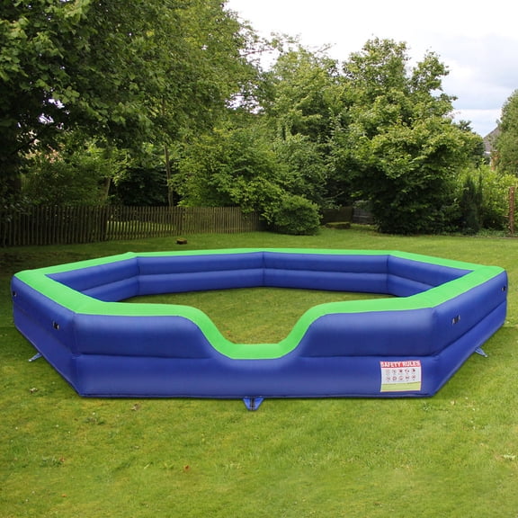PPXIA Inflatable Gaga Ball Pit 20ft Portable Gaga Pit Inflatable Gagaball Court with 550W Blower Suitable for Home School Outdoor Indoor Inflatable Sport Games