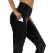 PPYOUNG Yoga Pants for Women with Pockets High Waisted Leggings