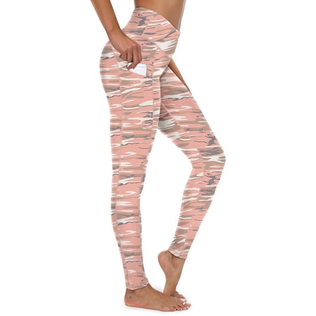 PPYOUNG Yoga Pants for Women with Pockets High Waisted Leggings