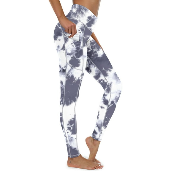 PPYOUNG Yoga Pants for Women with Pockets High Waisted Leggings