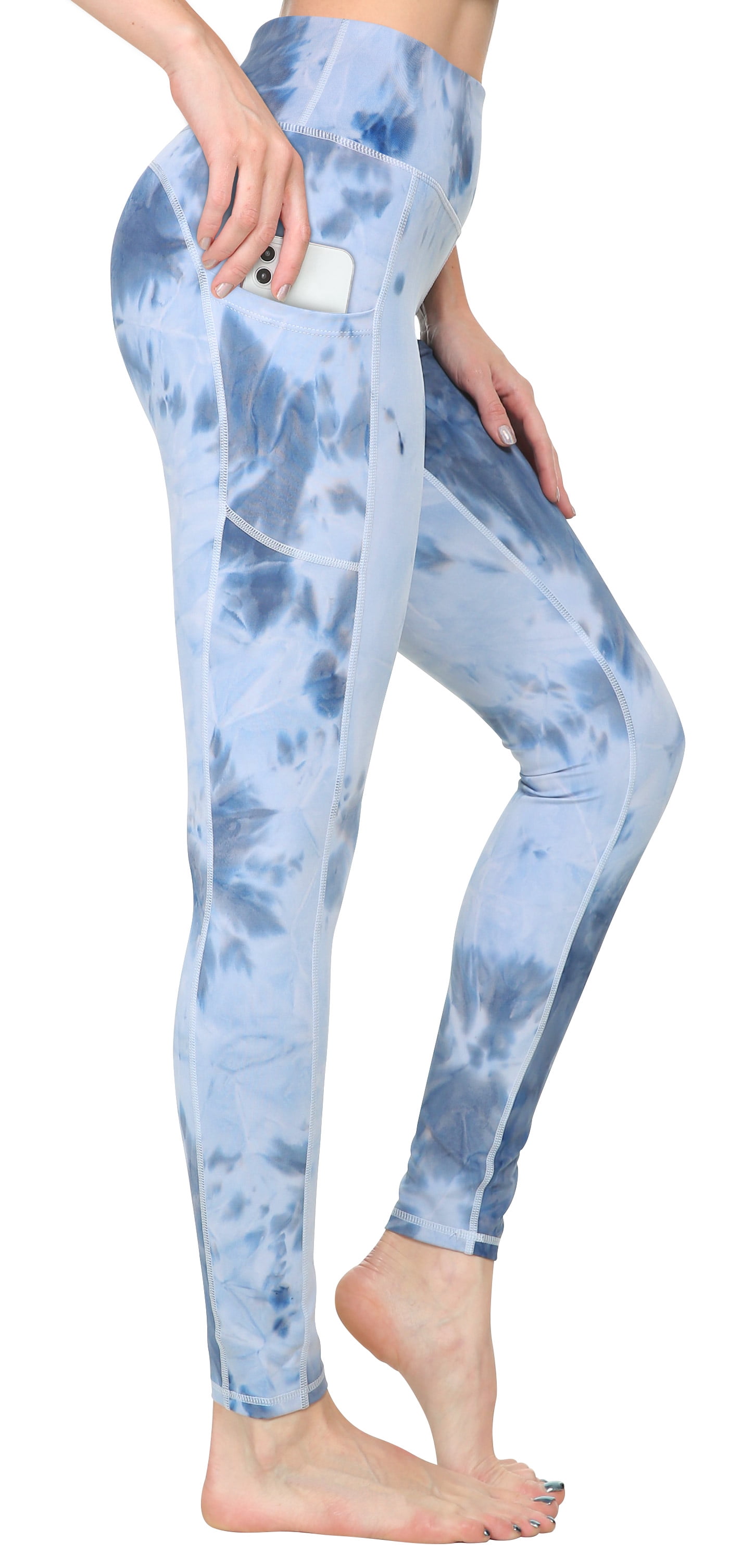 PPYOUNG Yoga Pants for Women with Pockets High Waisted Leggings