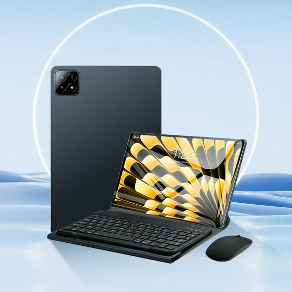 PPgejGEK 10.1 Inch android14 Tablet PC IPS HD Ultra Thin Screen Bluetooth WiFi 2.4G/ 5G Tablet Computer Support Expand Memory Card 10000mA Battery Capacity 16MP+32MP