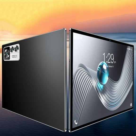 PPgejGEK 10.1-inch android 12 Tablet PC IPS HD-thin Screen Bluetooth WiFi（5G/2.4G）Tablet Computer 4+64G Support 256G Memory Card Dual SIM HD Voice up to 65% off