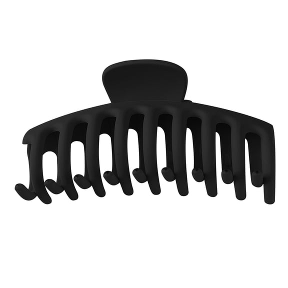 WWG 10 Color Large Matte Hair Claw Clips Non-Slip for Women Thin Hair Styling