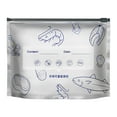 thumbnail image 1 of PPgejGEK 10 Pack Food Grade Aluminum Foil Sealing Bags Ziplock Freezer Safe Refrigerator Storage Bags 7.5x8 Inches, 1 of 7