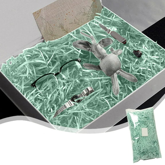 PPgejGEK 100g Multicolor Shredded Paper Filling for Wedding Candy Gift Box Birthday Decoration Gift Wrapping Stuffing 9.05x5.11x1.18in