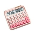 thumbnail image 1 of PPgejGEK 12-Digit Candy Color Calculator with Tilted LCD Display Large Button Auto Power Off 5.32x5.41in, 1 of 5