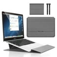 thumbnail image 1 of PPgejGEK 13-14 Inch Universal Laptop Sleeve with Stand, Multifunctional Computer Bag, Portable Storage Case with Magnetic Closure, for MacBook, Notebook, 1 of 2