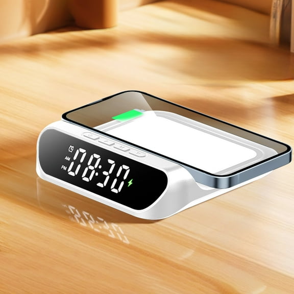 PPgejGEK 15W Mobile Phone Wireless Charging Stand Desktop Multifunctional Fast Charging Two Coils Stable Support Easy To Pick and Place Tax Free Weekend