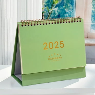 PPgejGEK 2025 Mini Desk Calendar Mini Standing Calendar 2025 Flip Calendar for Desk 2025 Standing Flip Desktop Calendar Desk Calendar Planner Office Calendar for Home Sc