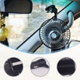 thumbnail image 1 of PPgejGEK 6-Inch Car Mounted Fan 12V Adjustable Two-Speed Settings Oscillating Function Strong Wind Cooling for Vehicle Interior with Suction Cup Clip Mount Portable Design Stainless Steel Plastic, 1 of 6