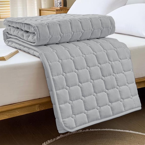 PPgejGEK 78.74x 47.24in Thickened Mattress Companion Modern Style Brown Bed Hat with Texture Design Perfectly Adapted To Your Mattress Create A Comfortable Bedroo
