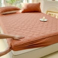 thumbnail image 1 of PPgejGEK 90x200cm (35.4x78.7in) Mattress Protector Bed Sheet, Nonslip Fixed Elastic Fitted Bed Cover with Soft Fiber, All-Inclusive Protection for Sleeping Naked, 1 of 6