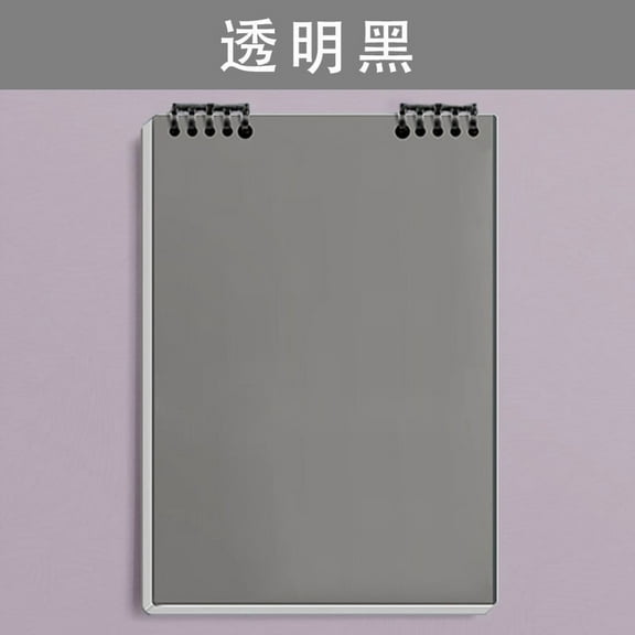 PPgejGEK A5 Grid Loose Leaf Notebook with 60 Pages for Daily Journaling Note Taking and Drawing Convenient Folder Design Portable Writing Companion