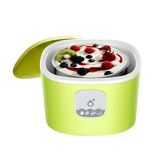 PPgejGEK Automatic Yogurt Maker Fermenter 1L Capacity 110V Commercial Home Use for Natto Fermentation Rice Wine Dough Fruit Vinegar Making