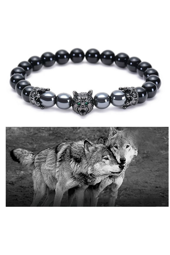 Bangles Bracelets for Women Black Wolf's Bracelet Reflects Temperament More Black Bracelet for Valentine's Day Mother's Day Christmas Birthday Gifts