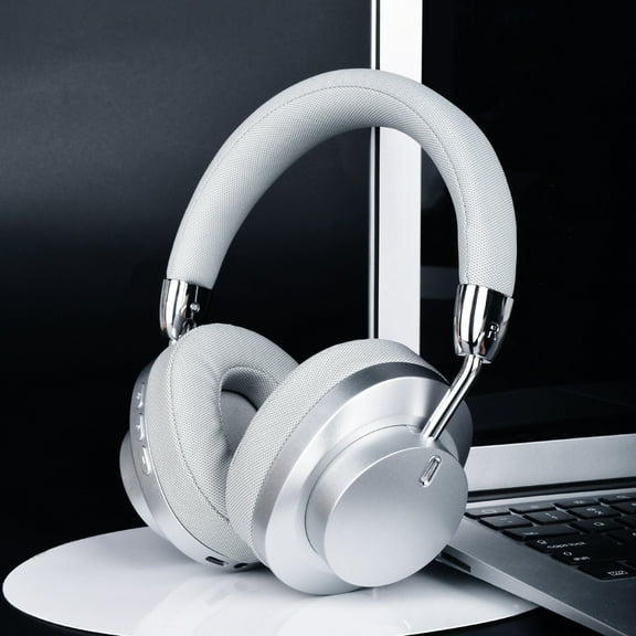 PPgejGEK Bluetooth Headphones Wireless Earbuds Over Ear Bluetooth Wireless Headphones Long Battery Life HiFi Noise Reduction Foldable Lightweight Headset with up to 45% off