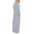 thumbnail image 1 of PPgejGEK Cargo Pants Women Women Workout Out Leggings Stretch Waist Button Pocket Yoga Gym Loose Pants Palazzo Pants for Women Casual Activewear Pants Hiking Pants Women, 1 of 6