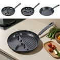 thumbnail image 1 of PPgejGEK Cast Iron Skillet with Long Cool-Touch Handle, 15.6x9.7x2in Hanging Storage Design for Camping, Home Stove, and Outdoor Cooking, 1 of 9