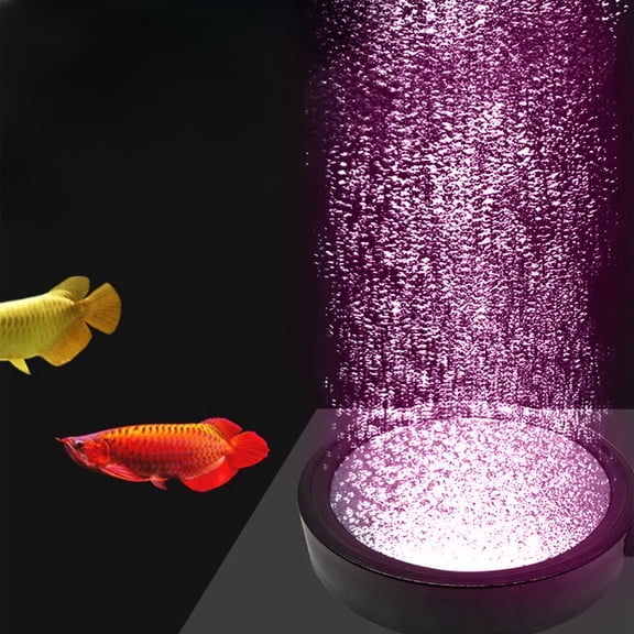 PPgejGEK Sales Round Gas Stones Disc Diffuser Hydroponics Pump Aerator Diffuser for Aquarium Fish Tank and Hydroponics Gas Pump and As A Decorative Airstone for Aquarium