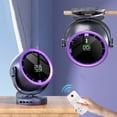 thumbnail image 1 of PPgejGEK Clip Fan with 4000mAh Battery Digital Display Portable Fan Remote Control 100 Speeds 720 Rotation for Office Bedroom Kitchen Outdoor, 1 of 6