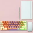 PPgejGEK Cyber_Monday Deals 2024 Mechanical Keyboard Wired Compact PC