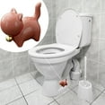 thumbnail image 1 of PPgejGEK Decorative Ceramic Toilet Bolt Cover Animal Design 7x3.3x5.6cm 2.8x1.3x2.2 inches Realistic Cat Themed Lid Cap for Bathroom Decor and Household Ornamental Use, 1 of 5