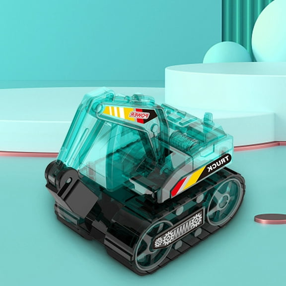 PPgejGEK Diy Mechanical Engineering Vehicle Toys Preschool Age Children Educational Powered Mechanical Engineering Vehiclewalking Invention Toy