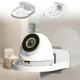 thumbnail image 1 of PPgejGEK Easy Install Security Camera Wall Mount, No Drill Required Bracket for Home Monitor and Mini Speaker, 12x9.5x3.5cm/4.72x3.74x1.38in, White or Clear, 1 of 9