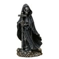 thumbnail image 1 of PPgejGEK Grim Statue Holding Santa Muerte Statue Gothic Decor Figurine Resin Horror Statue For Halloween Decorations Indoor Travel Games for Boys Girls, 1 of 3