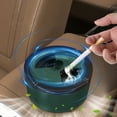 thumbnail image 1 of PPgejGEK Indoor Air Purifier Ashtray 13.3x13.3x7.8cm/5.23x5.23x3.07in 2-in-1 Smoke Freshener with USB Charging for Home Office Cigarette odor Control, 1 of 9