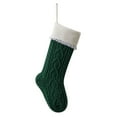 thumbnail image 1 of PPgejGEK Knitting Christmas Party Decorations Wool Christmas Candy Bag Decorations Tassel Socks Christmas Stocking Ornament for Decorating Festive Stair Railings, 1 of 5