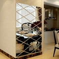 thumbnail image 1 of PPgejGEK LOVE 3D Mirror Wall Sticker, Self-Adhesive Alloy + Acrylic Home Decor for Living Room, Bedroom, 50x50 cm/19.7x19.7 in, Silver, 1 of 3