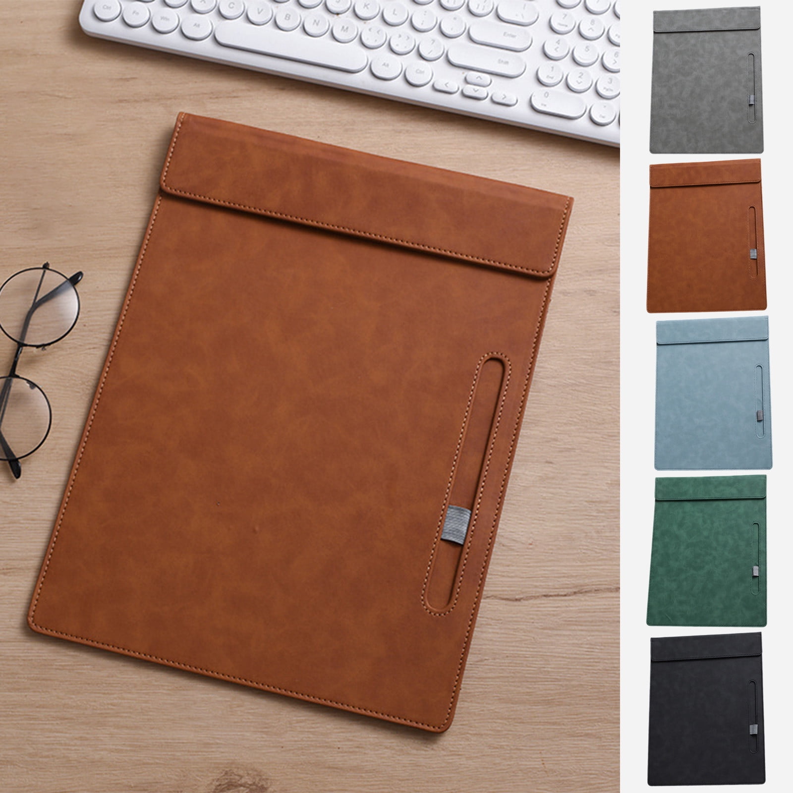 PPgejGEK Magnetic A4 Letter Size File Folder Office Writing Pad Notepad ...