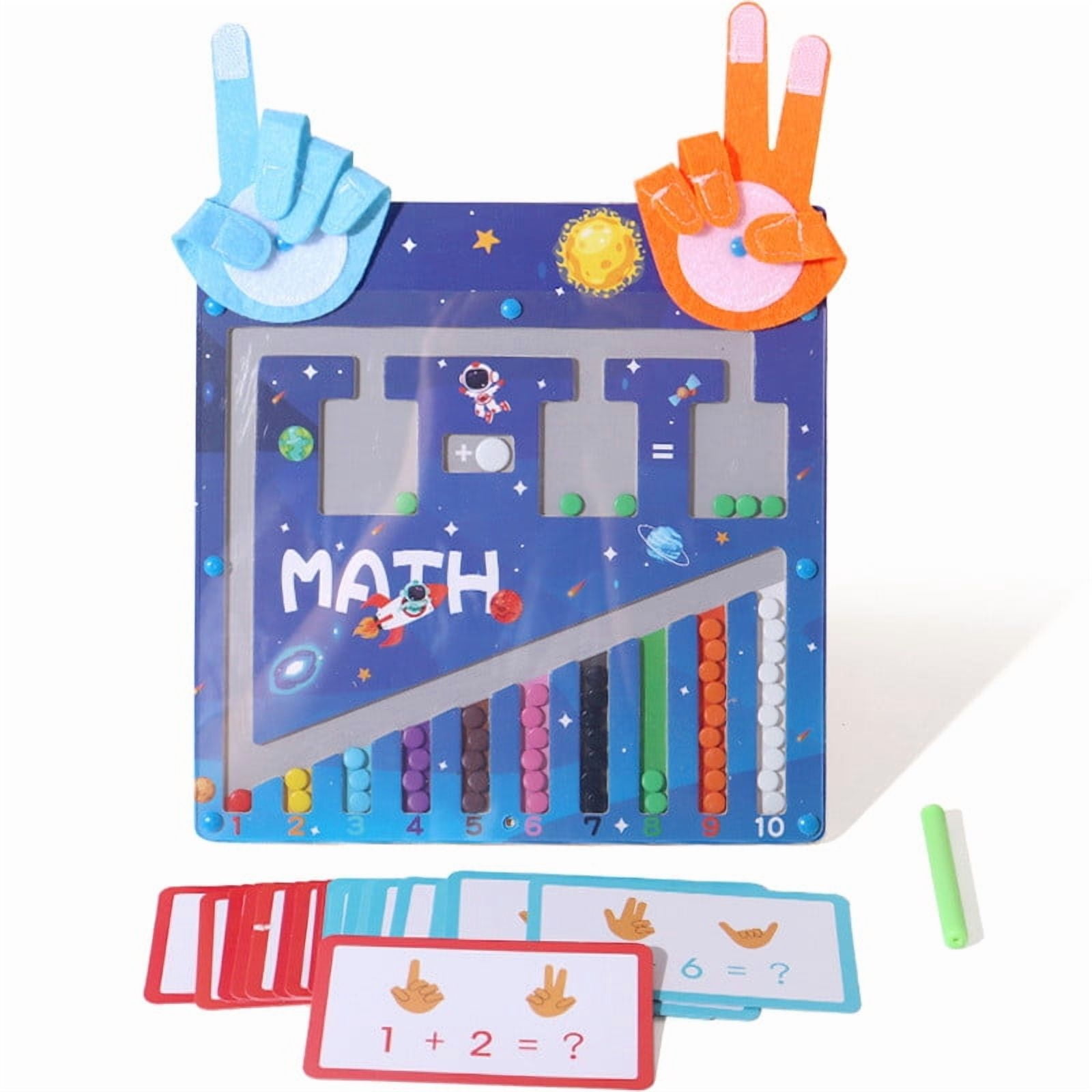 PPgejGEK Math Toy for Kids, Finger Counting Addition Subtraction ...