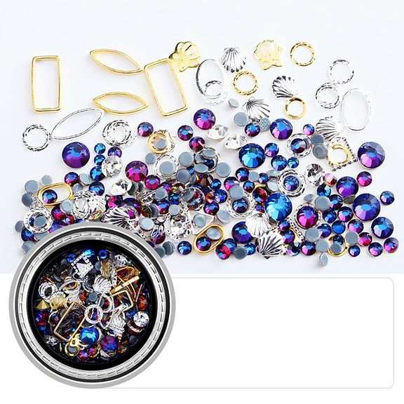 PPgejGEK Nail Art DIY Jewelry Irregular Stone Size Colored Stone Crystal Agate Stone for Valentine's Day Mother's Day Christmas Birthday Gifts