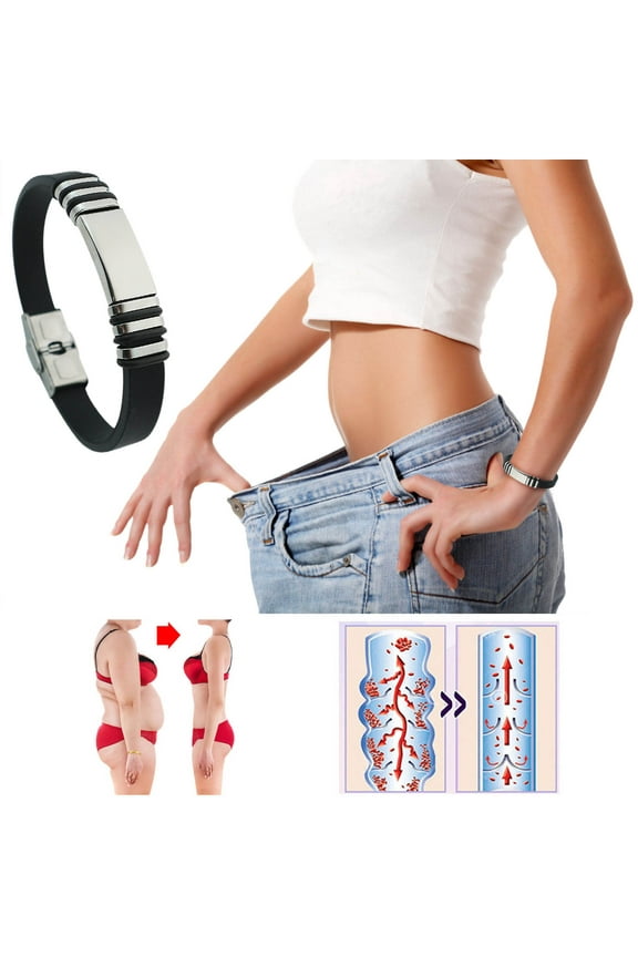 Negative Bracelet, Men's Titanium Steel Bracelet,The Wristband Emits Negative Body's Energy Channels To Circulation Festival Gift