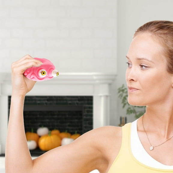 PPgejGEK Novelty Squeezing Eyes Brain Shape Tricky Funny Vent Decompression Toy for Kids to Pass Time