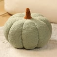 thumbnail image 1 of PPgejGEK Pumpkin Shaped Throw Pillow Green Fall Decorative Cushion for Home Decor 7.87x4.72 Inch, 1 of 5