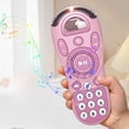 thumbnail image 1 of PPgejGEK Remote Control Toy for Infants Music Interactive Learning Game Multifunctional Educational Puzzle Pink 8.46x5.1x1.77in, 1 of 6