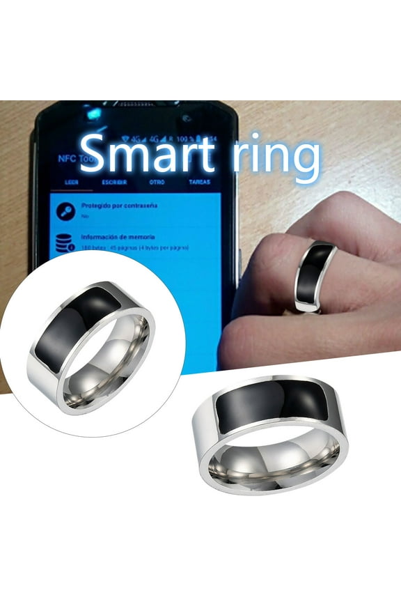 Rings for Women Smart Can Unlock Smart Door, Lock Important Files Of Mobile Phone, Etc-7 for Valentine's Day Mother's Day Christmas Birthday Gifts